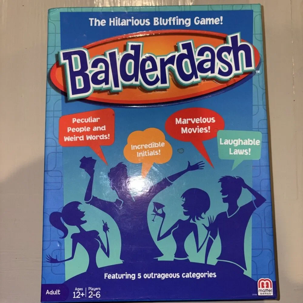 Mattel CFX43 Balderdash Borad Game